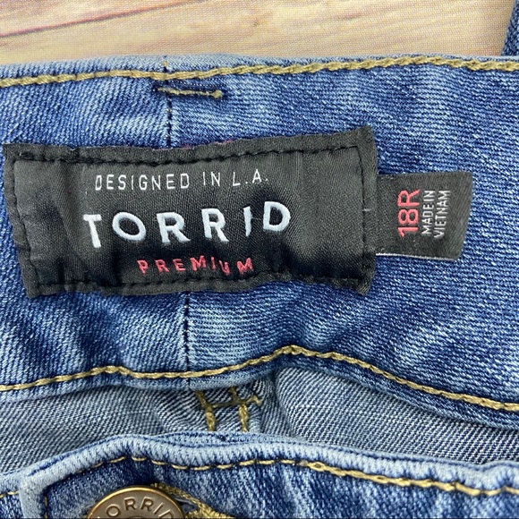 TORRID Denim Jegging 18 short - Picture 3 of 6